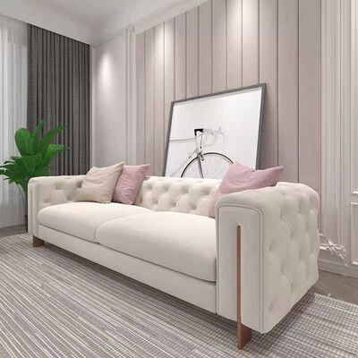 Buon prezzo 2 livelli Sofa For Living Room Furniture pigro sezionale posteriore di svago di Seater in linea