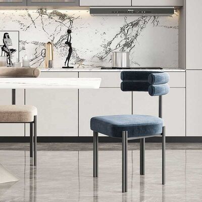 Prezzo buono Negoziato domestico di svago della mezza poltrona semplice italiana dell'arco che pranza sedia in linea