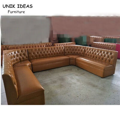 Prezzo buono Cabina commerciale del banco della cucina che mette il ristorante a sedere a forma di L residenziale KTV di U in linea