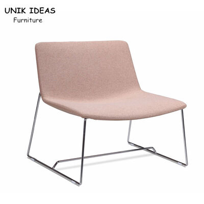 Prezzo buono Singolo hotel comodo moderno di accento di Seater Sofa Without Arms Armless Pink in linea