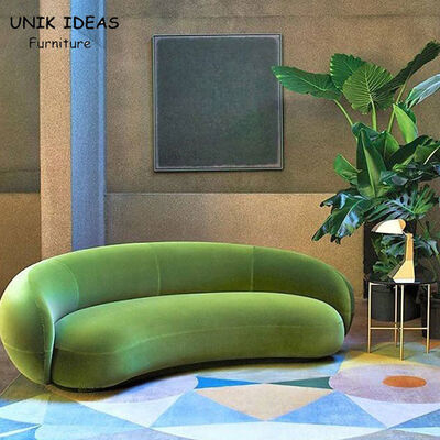 Prezzo buono La luna di metà ha modellato lo strato sezionale del salone mette con la cabina lunga 160cm dei Recliners in linea