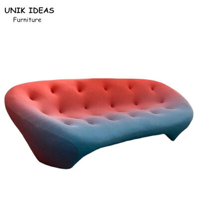 Buon prezzo Salone tradizionale Sofa Arc Shaped Decoration Reception sezionale 120 x 90 in linea