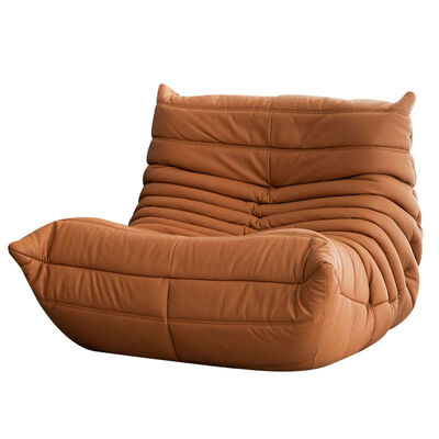 Prezzo buono Sofà ad alta densità di svago del salone della schiuma della singola poltrona di Seater del tessuto in linea