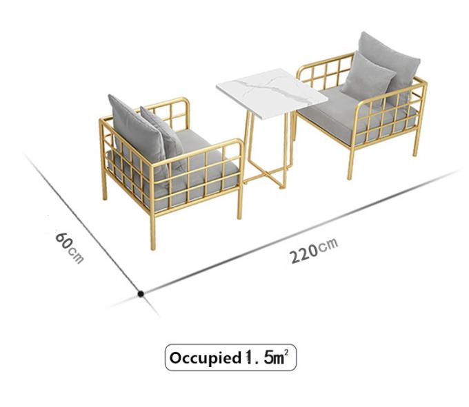 Sofà economico della tavola del self-service del caffè di para di maquinas della mobilia del ristorante dell'Istituto centrale di statistica per 4 persone