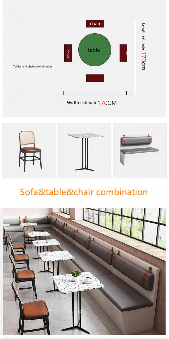 Legno solido di stile francese moderno nordico con pranzare la sedia di Antivari del negozio del caffè del ristorante dell'hotel dello schienale del rattan delle sedie